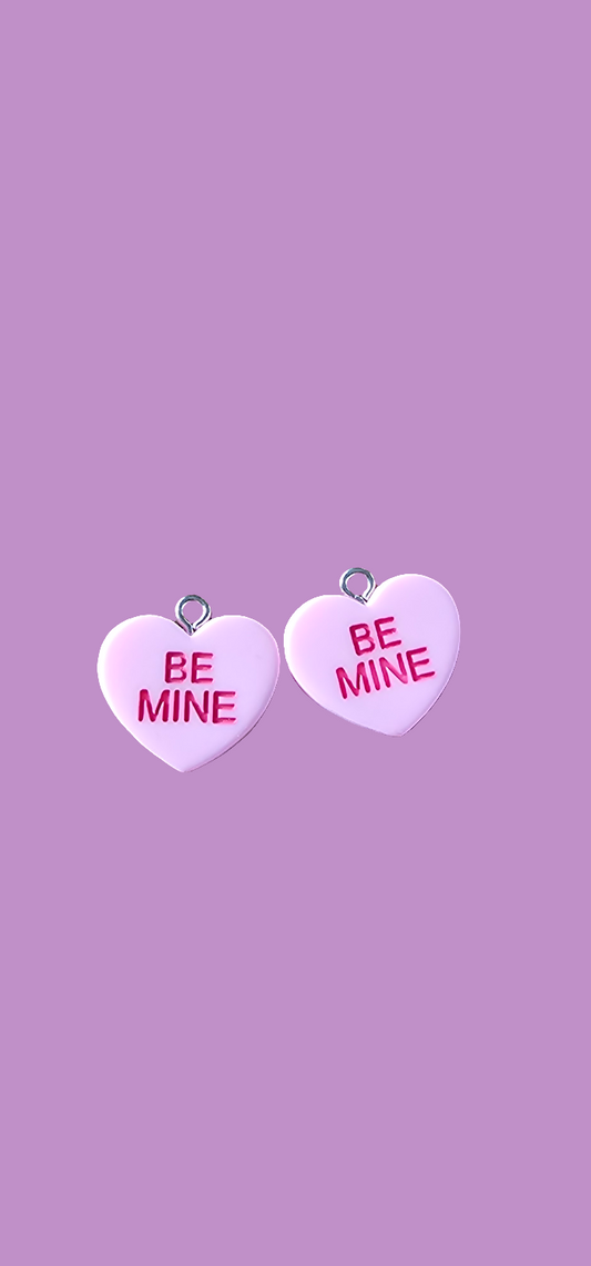 Be mine charm roze