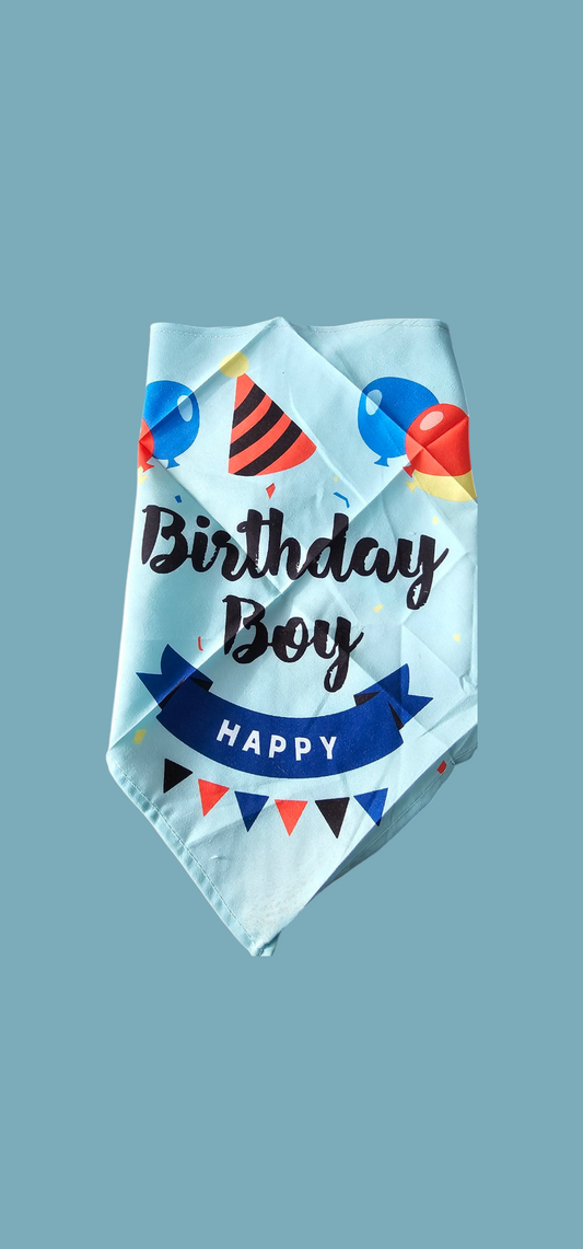 Birthday boy bandana